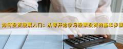 选择一个合适的交易平台是股票投资不可或缺的一步均线入门图解教程